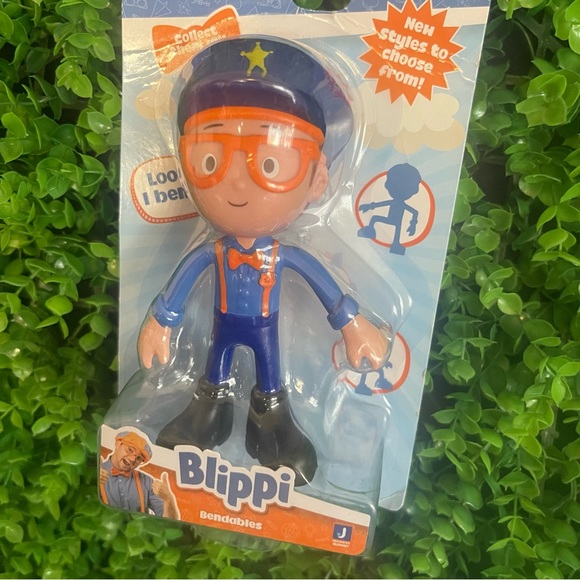Blippi Bendables Police Officer Figure 3+ - Picture 5 of 6